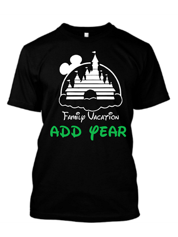 Family Vacation Disney Castle