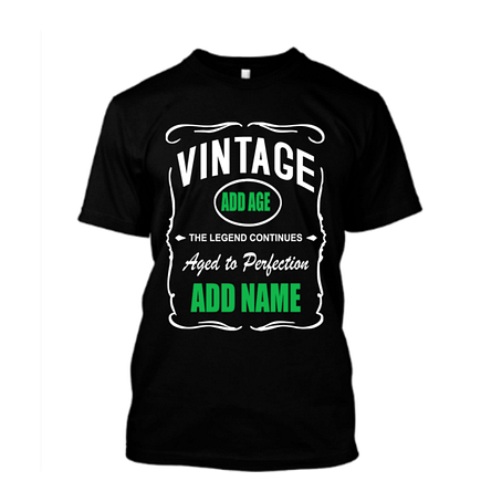 Vintage Add Age The Legend Continues